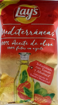 Patatas fritas mediterráneas infusionado con tomate y albahaca