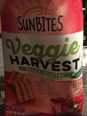 Veggie harvest snack vegetal sabor a pimiento