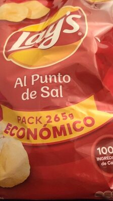 Al punto de sal front packaging