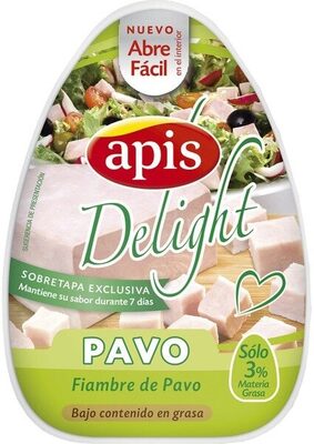 Fiambre de pavo delight lata 200 g