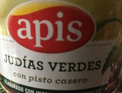 Judias verdes con pisto casero