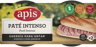 Paté intenso front packaging