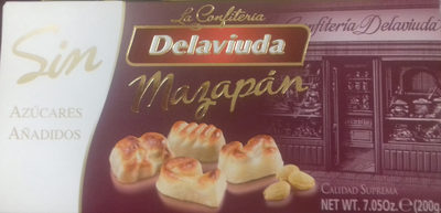 Mazapán sin azúcares añadidos