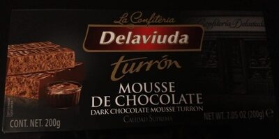 Turrón Mousse de chocolate