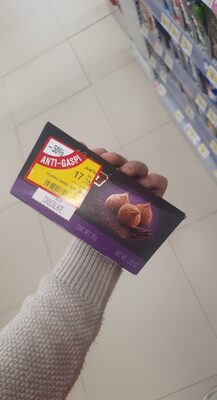 Truffles 70% chocolate front packaging