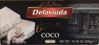 Turrón coco