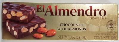 Chocolate with almonds
