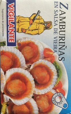 ZAMBURIÑAS EN SALSA DE VIEIRIA