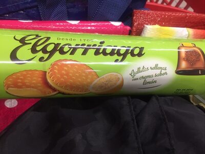 Elgorriaga Sandwichkiks M. Citroncreme, 240G
