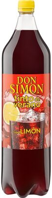 Tinto de verano sabor limón
