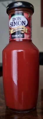 Zumo de tomate front packaging