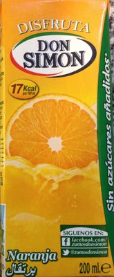 Orange Juice front packaging