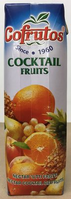 Cocktail de Frutas front packaging