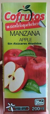 Zumo de Manzana front packaging