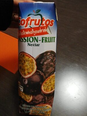 Passion fruit nectar front packaging