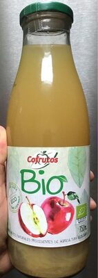 Zumo de manzana bio front packaging