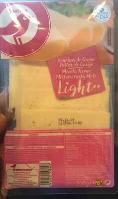 Lonchas de queso mezcla tierno Light
