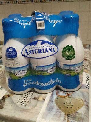 Leche En Botella Semidesnatada Asturiana