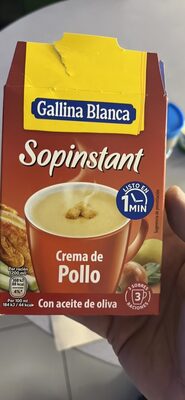 Sopinstant Crema de Pollo