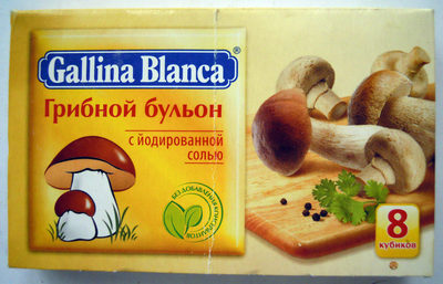 Грибной бульон с йодированной солью