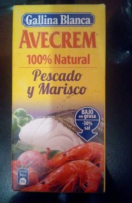 Avecrem pescado y marisco