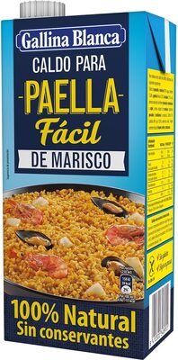 Caldo para paella de marisco