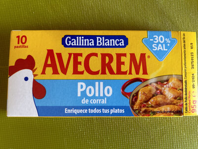 Avecrem pollo de corral -30% sal