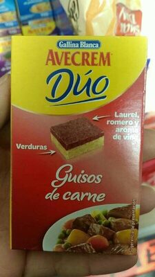 Dúo caldo para guisos de carne estuche 117 g