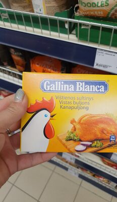 Vištienos sultinys front packaging