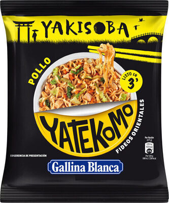 Yakisoba fideos orientales sabor pollo