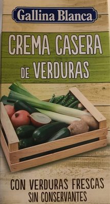 Crema de verduras casera envase 500 ml