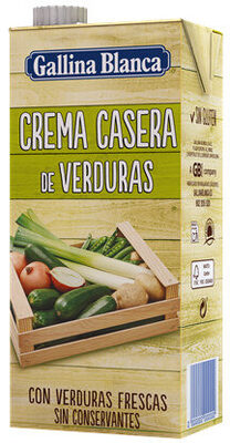 Crema de verduras casera