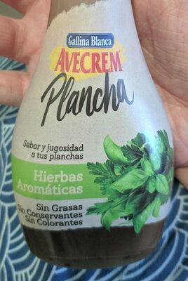 Avecrem plancha front packaging