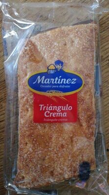 Triángulo crema