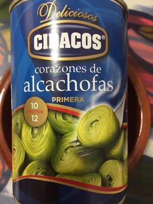 Corazones de Alcachofas front packaging