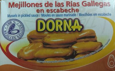 Mejillones de las rías gallegas en escabeche