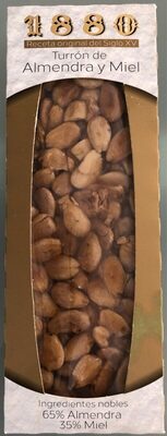 Turrón de almendra y miel