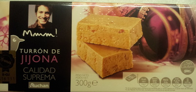 Turrón de Jijona front packaging