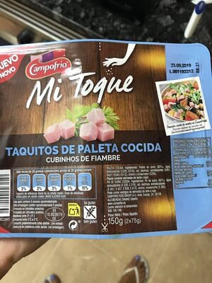 Mi toque, taquitos de paleta cocida