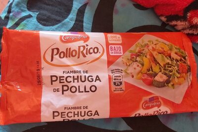 Fiambre de pechuga de pollo