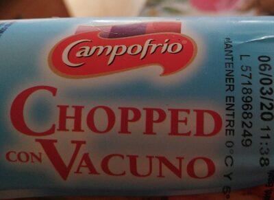 Chopped con vacuno