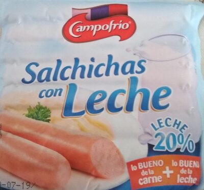 Salchichas con leche