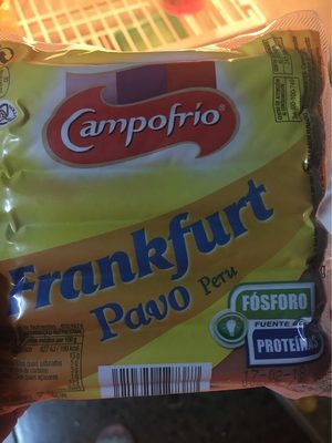 Salchichas Frankfurt Campofrio Pavo 140GRS
