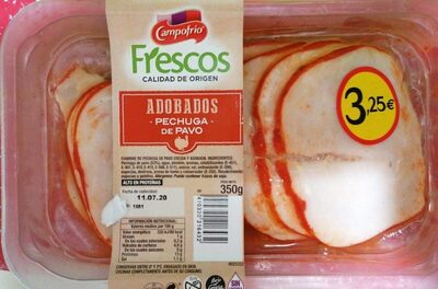 Pechuga de pavo adobada