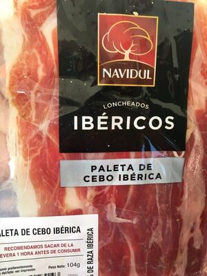 Paleta Iberica Navidul Lonchas C / 25306 P
