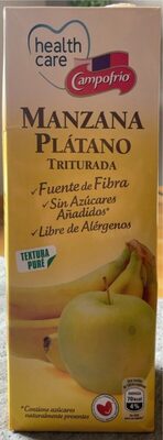 Manzana y Plátano Triturada