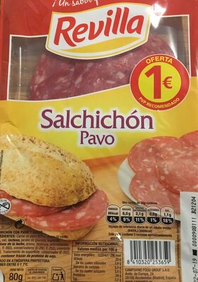Salchichon de pavo