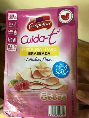 Cuida-t+ pechuga de pavo braseada bajo grasa