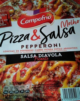 Pizza & Salsa Pepperoni front packaging