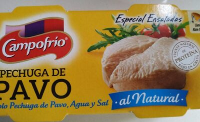 Pechuga de pavo al natural